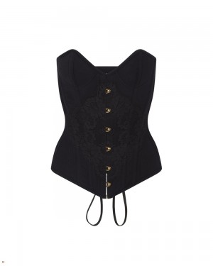 Agent Provocateur Carri Women's Corset Black | JDHLOIY-69