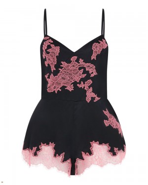 Agent Provocateur Christi Teddy Women's Slip Pink | FRNJZSA-40