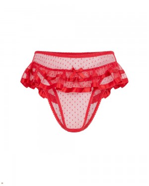 Agent Provocateur Ellora Women's Brief Red | XHVBSPI-35