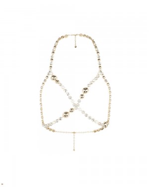 Agent Provocateur Gwenie Bra Women's Jewellery Gold | DFMRZPN-89