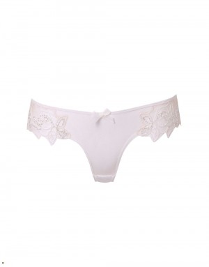 Agent Provocateur Lindie Women's Brief White | MARHEYT-45