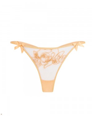 Agent Provocateur Lindie Women's Thong Brown | QIWGAVC-87