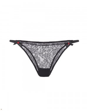 Agent Provocateur Lorna Lace Women's Brief Black | XJDAZKM-35