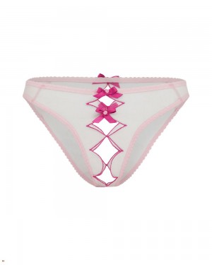 Agent Provocateur Lorna Women's Ouvert Pink | OZQSFXL-36