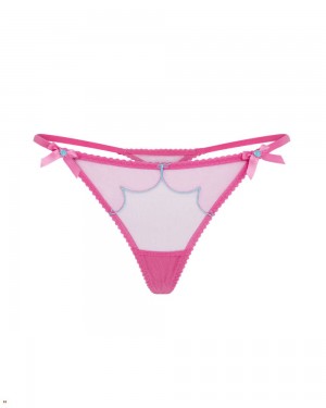 Agent Provocateur Lorna Women's Thong Pink | BXPCIDU-46