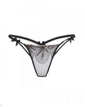 Agent Provocateur Quinny Women's Thong Black | WOCKANF-91