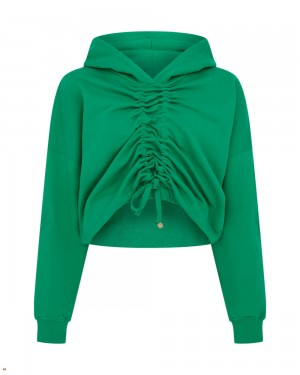 Agent Provocateur Rayley Women's Hoodie Green | PWKOQEJ-86