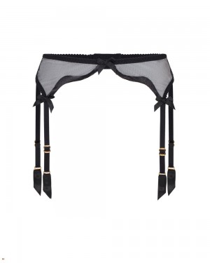 Agent Provocateur Saylor Women's Suspenders Black | UZXWFEV-41