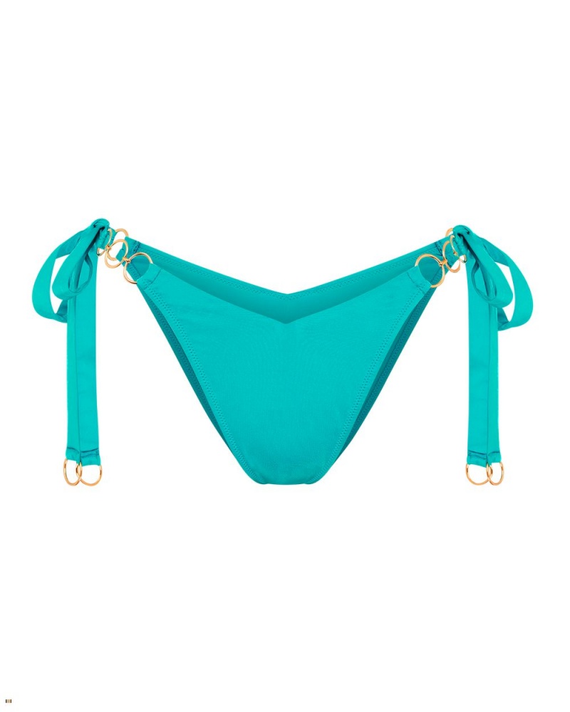 Agent Provocateur Anastacia Women\'s Bikini Bottom Turquoise | JBKWUSN-05