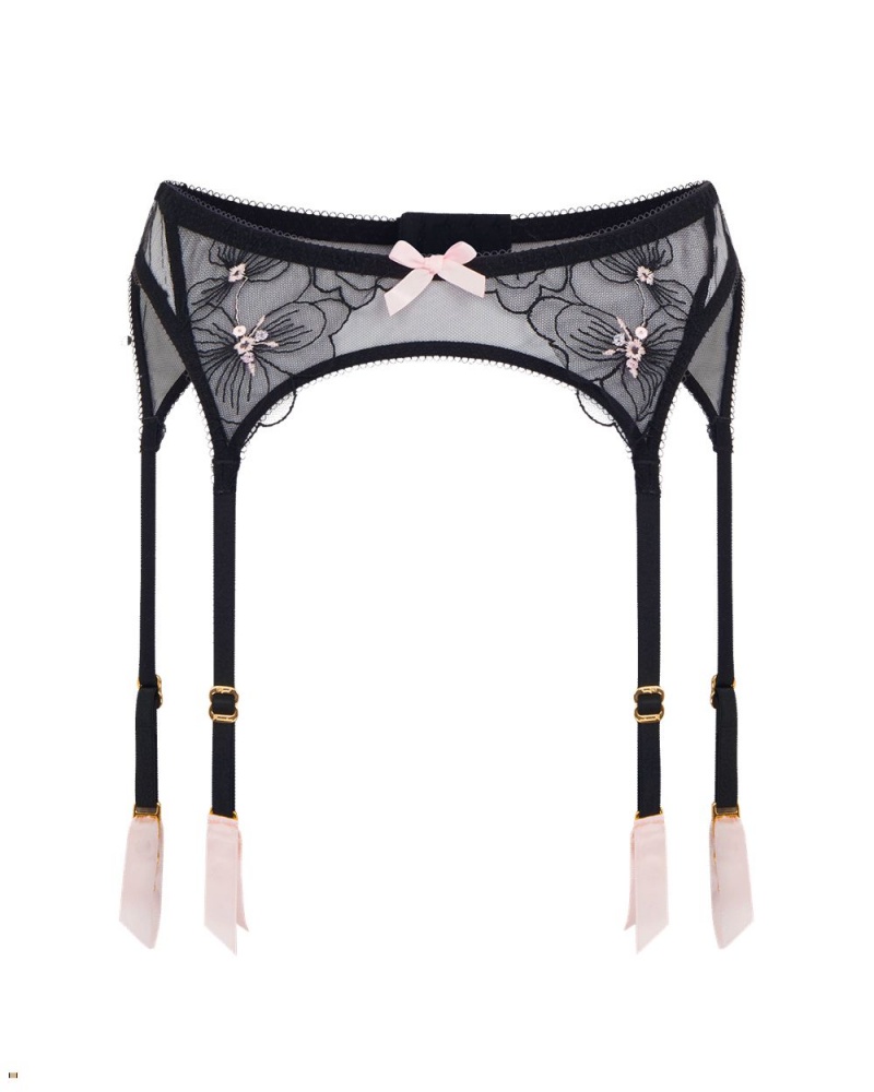 Agent Provocateur Anie Women\'s Suspenders Pink | GZHATMF-27