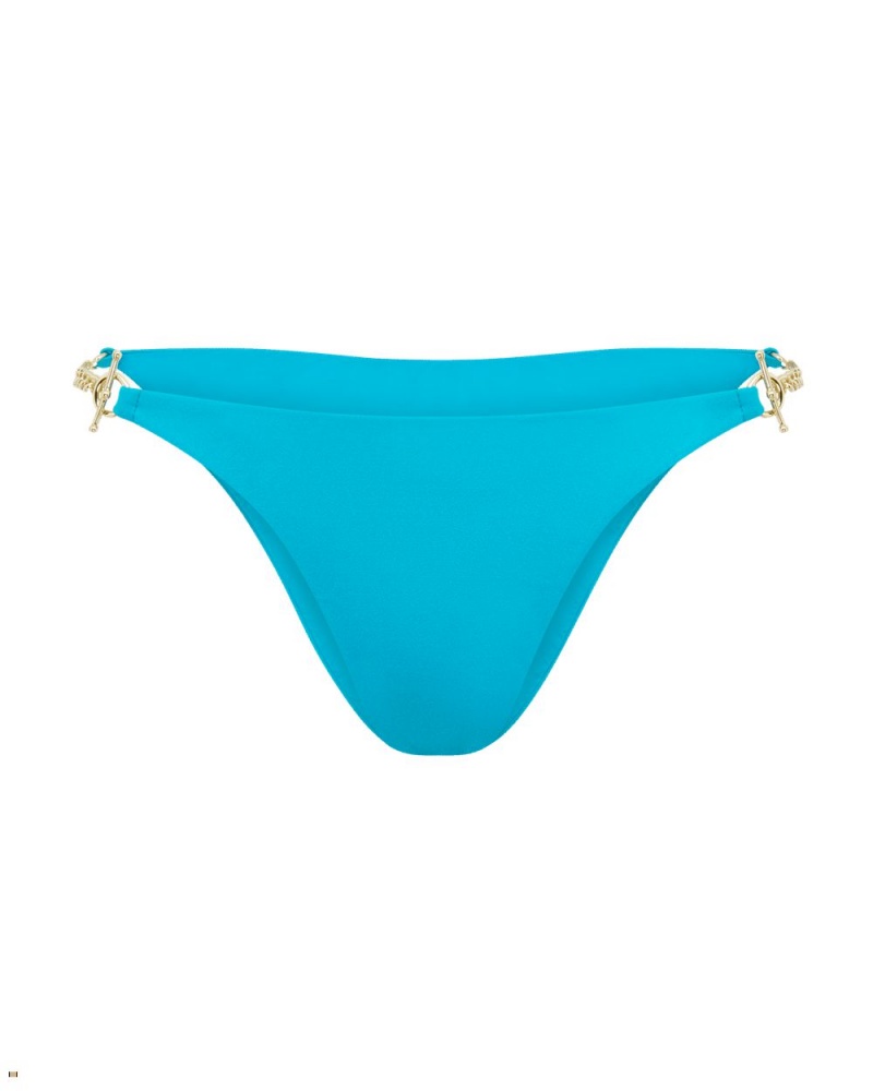 Agent Provocateur Antronella Women\'s Bikini Bottom Turquoise | RTPXKCN-27