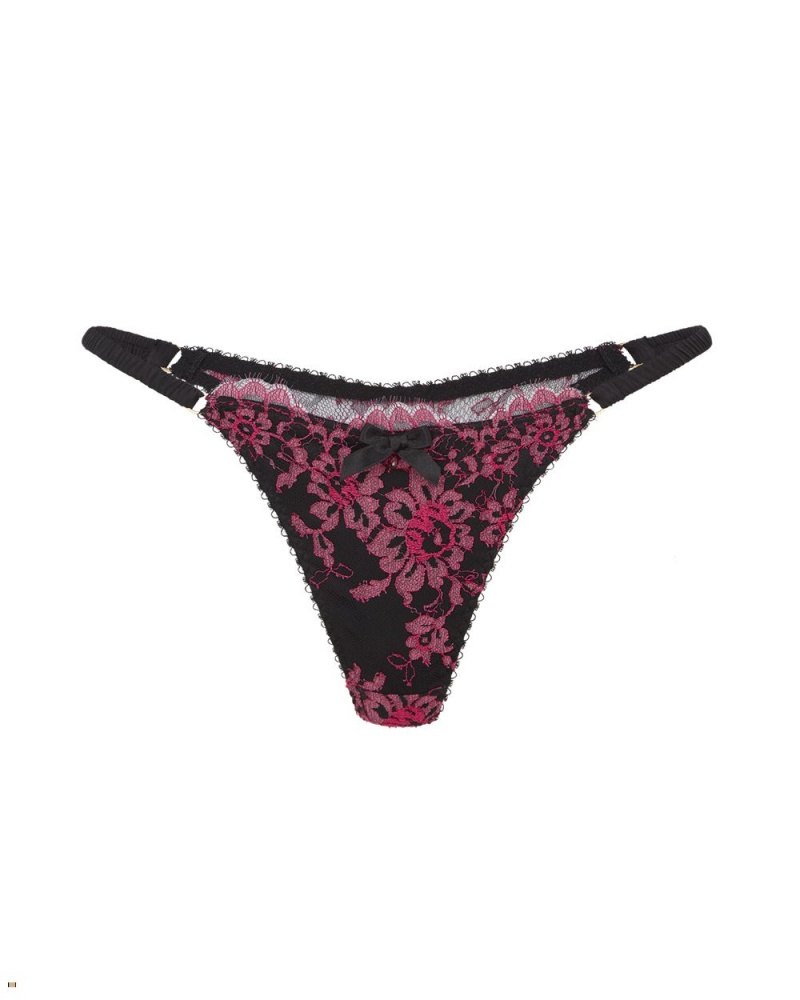 Agent Provocateur Carline Women\'s Thong Pink | WUYGDLT-25