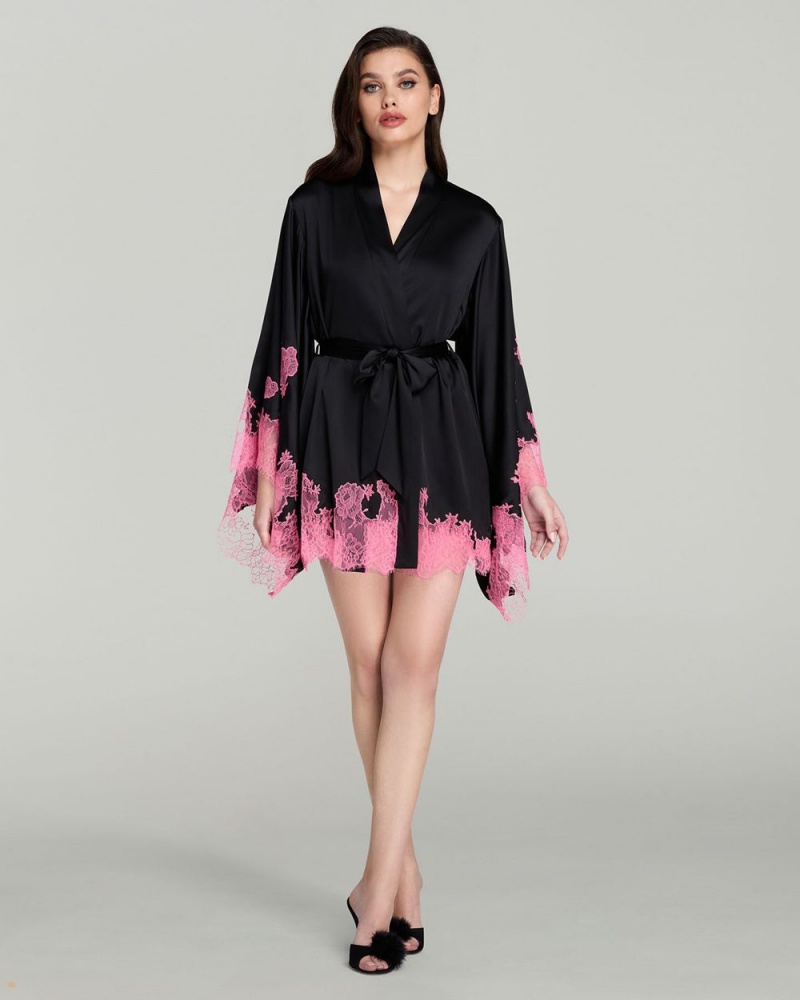 Agent Provocateur Christi Short Kimono Women's Robes Pink | ATUVONR-42