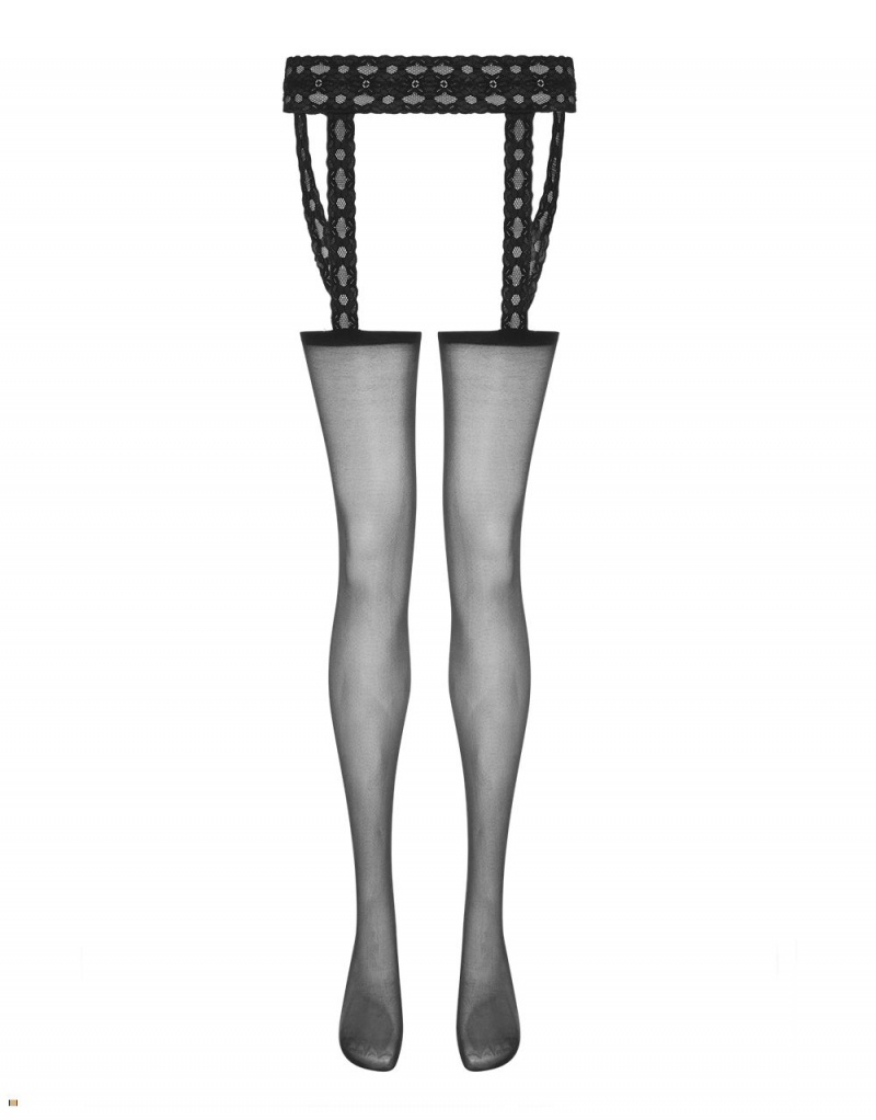 Agent Provocateur Cyra Women\'s Stockings Black | RFGSYLP-19