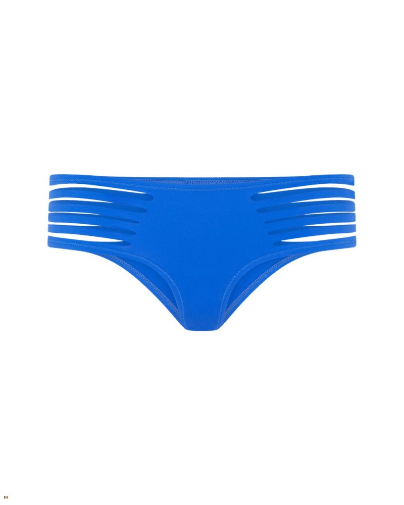 Agent Provocateur Dakotta Women\'s Bikini Bottom Blue | DSIAJMT-68