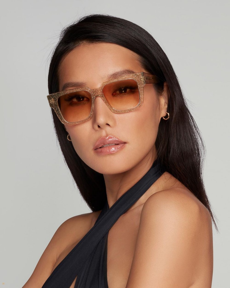 Agent Provocateur Debie Women's Sunglasses Brown | STKBRVZ-84