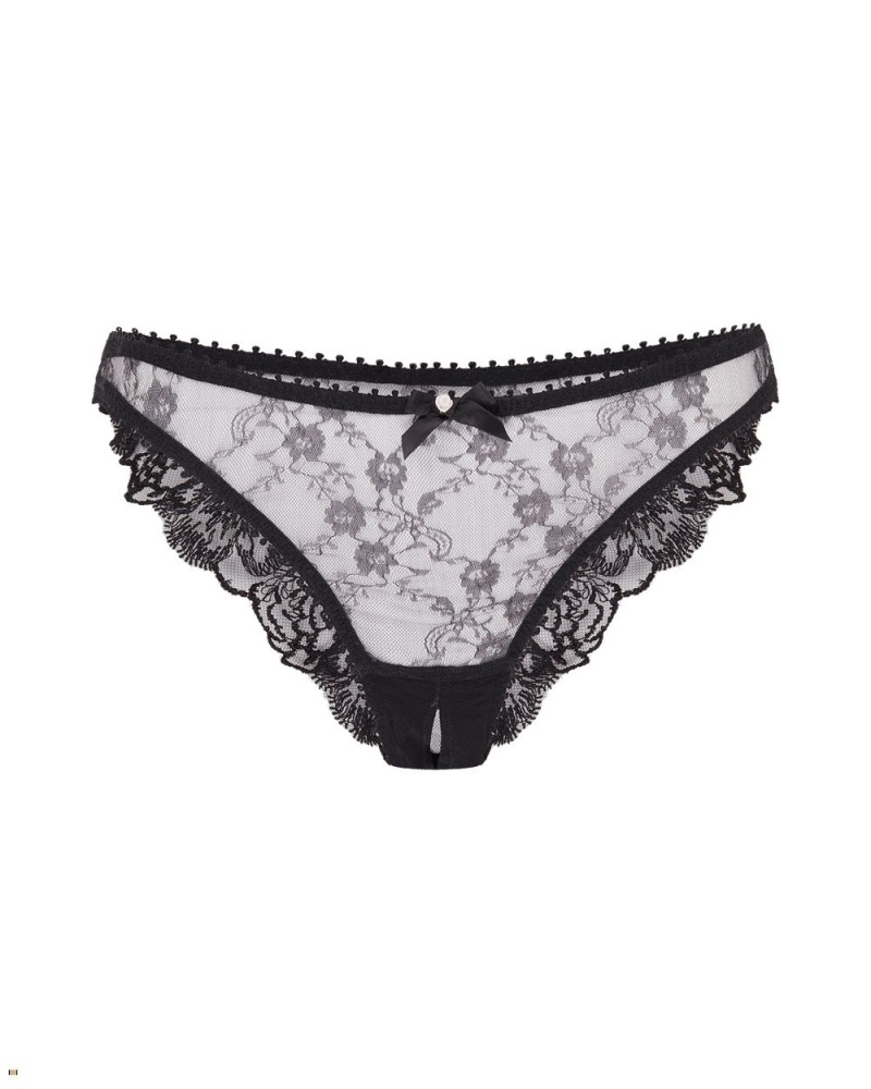 Agent Provocateur Edwina Women\'s Ouvert Black | CMRNGHS-42