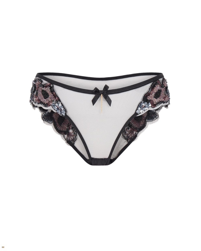 Agent Provocateur Giana Women\'s Brief Black | QVSMWIZ-82