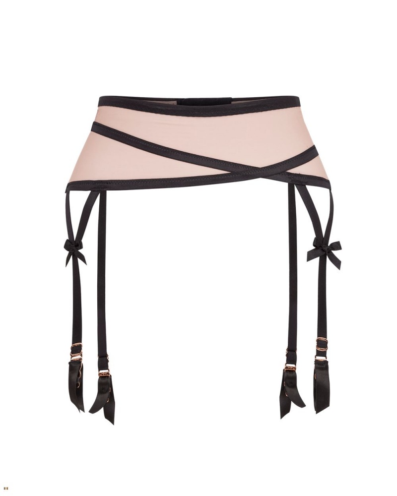 Agent Provocateur Joan Women\'s Suspenders Pink | DPWNUCO-70