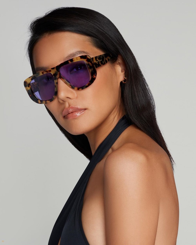 Agent Provocateur Karley Women's Sunglasses Purple | TZWUSMN-56