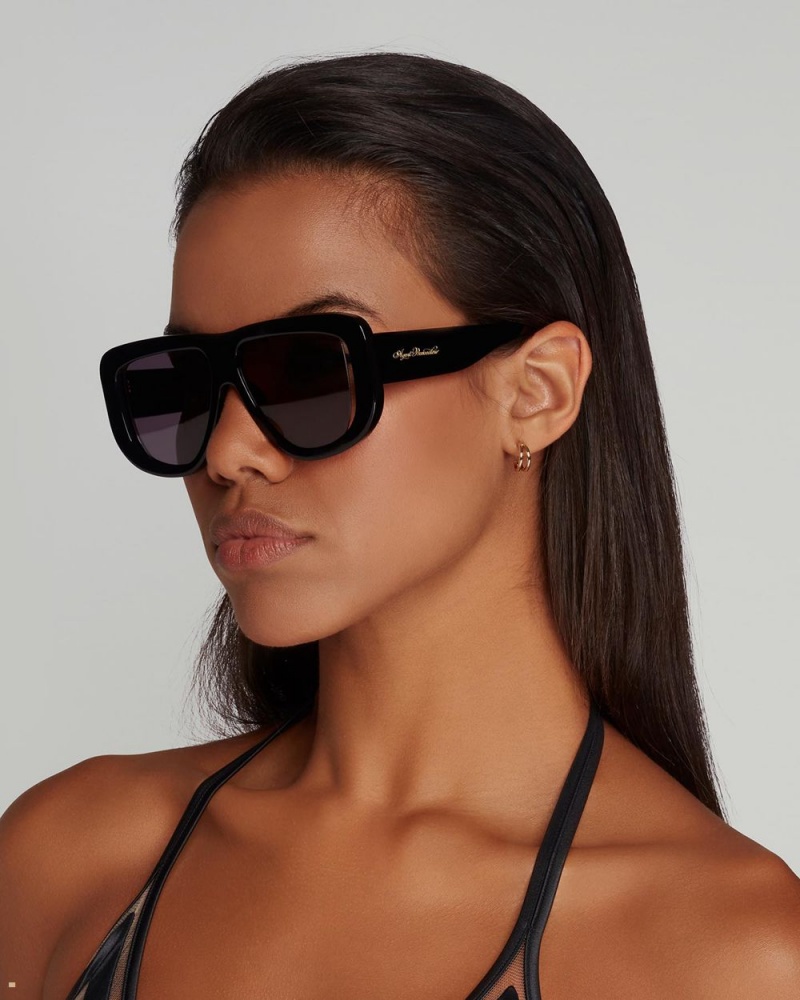 Agent Provocateur Karley Women's Sunglasses Black | LRAYDVJ-28