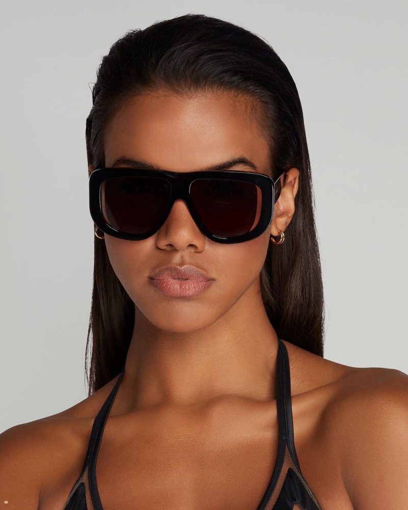 Agent Provocateur Karley Women\'s Sunglasses Black | LRAYDVJ-28