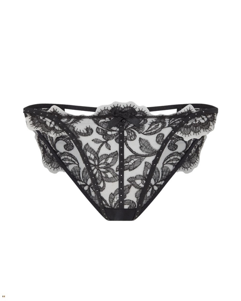 Agent Provocateur Krystabell Women\'s Brief Black | MWHSXDI-83