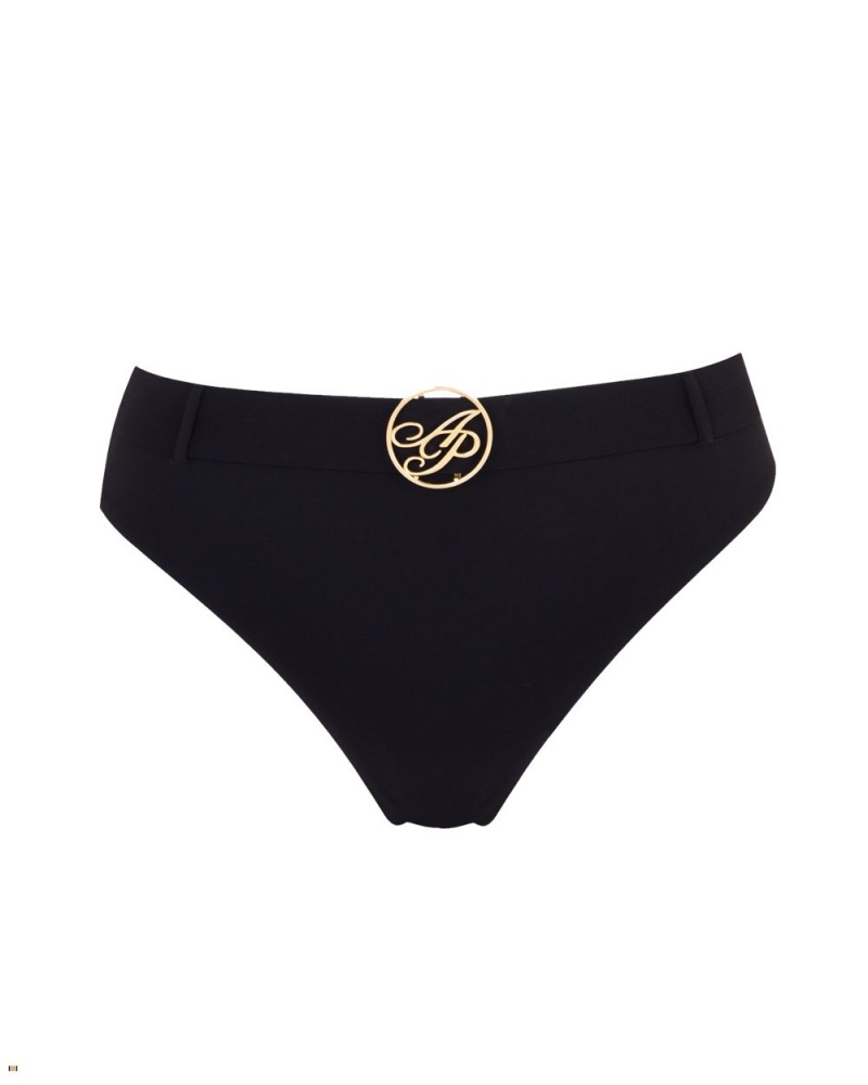 Agent Provocateur Laurella Women\'s Bikini Bottom Black | ZVYNOLI-69