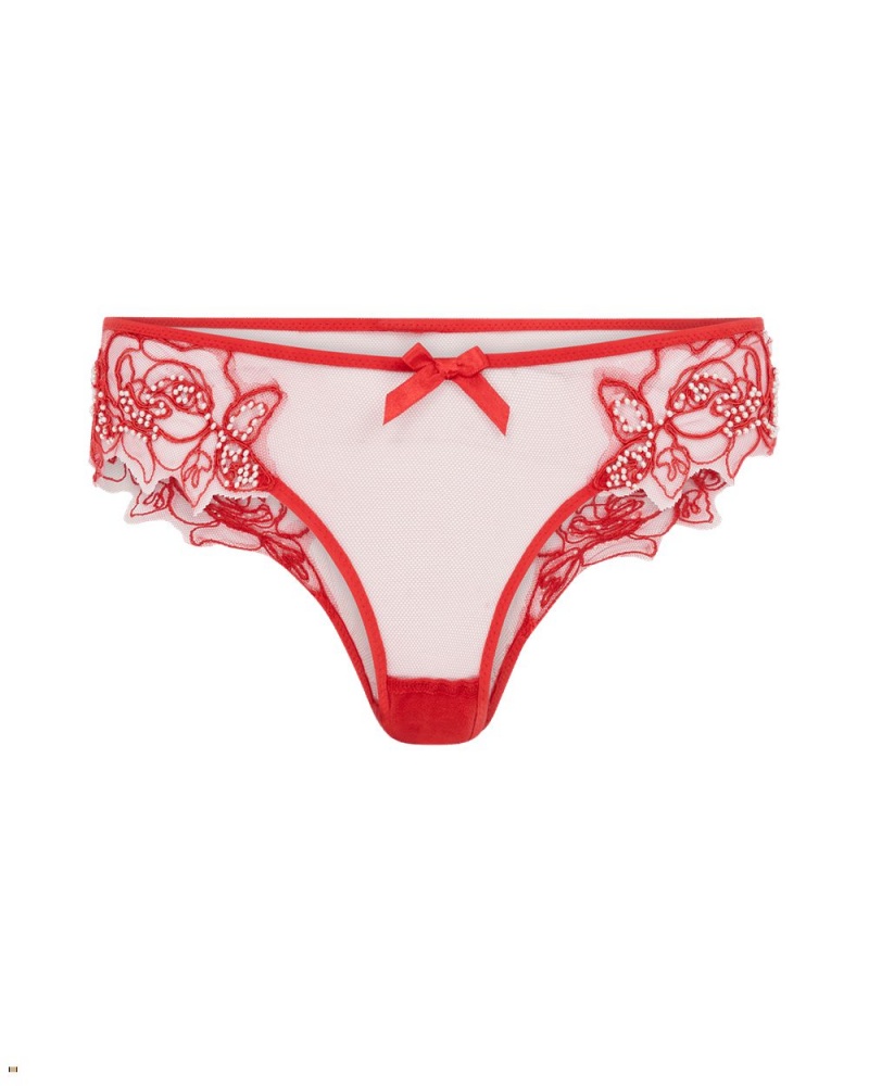 Agent Provocateur Lindie Women\'s Brief Red | FUYSRCB-72