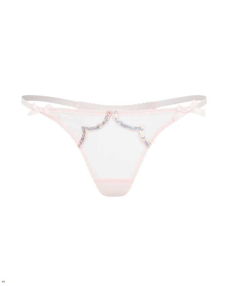 Agent Provocateur Lorna Party Women\'s Thong Pink | GIMSVBH-35