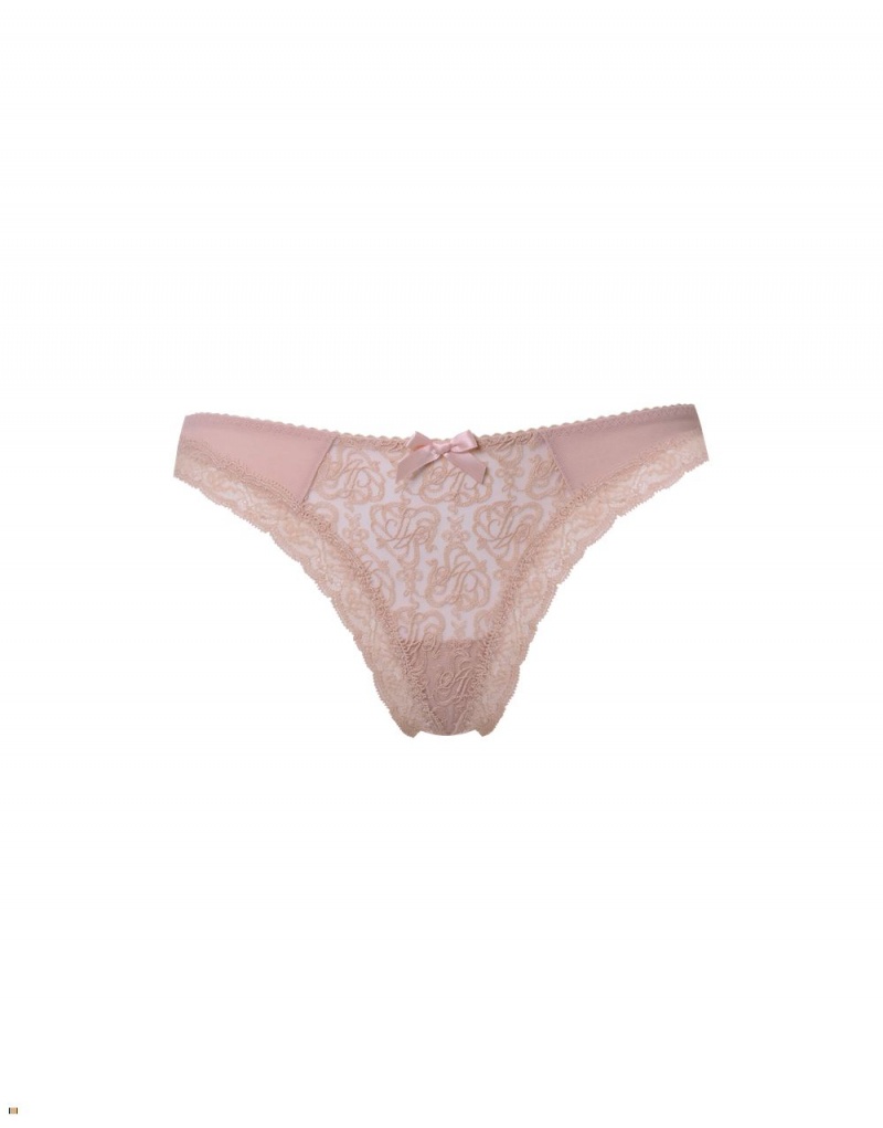 Agent Provocateur Mercy Women\'s Thong Pink | UHVRNSJ-89