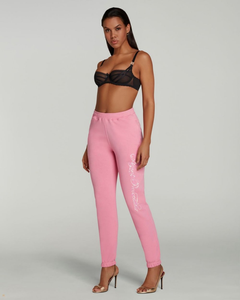 Agent Provocateur Rayley Jogger Women's Pants Pink | PMXHGLN-80