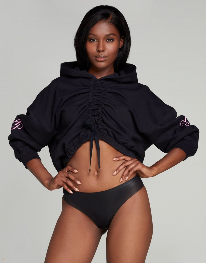 Agent Provocateur Rayley Women's Hoodie Black | MENAQWF-48