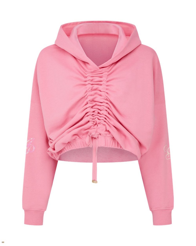 Agent Provocateur Rayley Women\'s Hoodie Pink | QBDXMEO-78