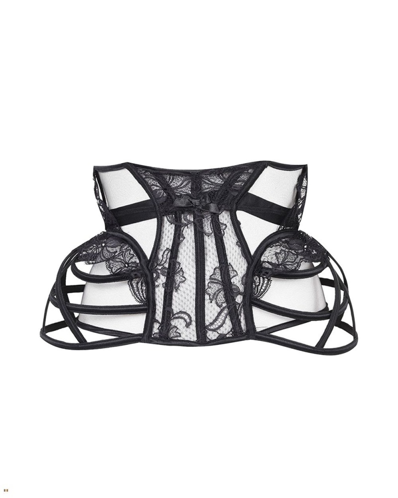 Agent Provocateur Rozlyn Waspie Women\'s Corset Black | UENKXJC-70