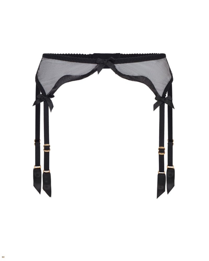 Agent Provocateur Saylor Women\'s Suspenders Black | UZXWFEV-41