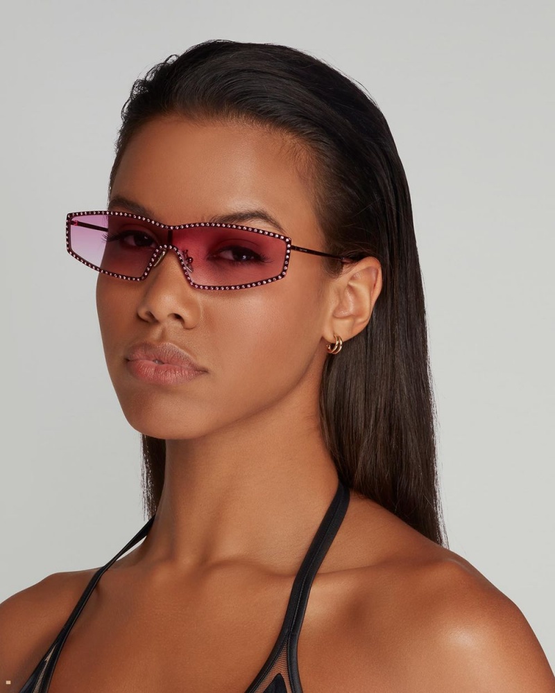 Agent Provocateur Scarlette Women's Sunglasses Pink | FTCIQXJ-73