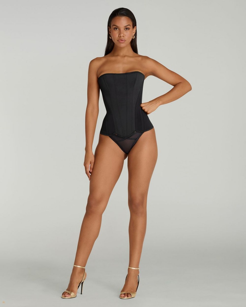 Agent Provocateur Scarlie Women's Corset Black | OYMBWVC-14