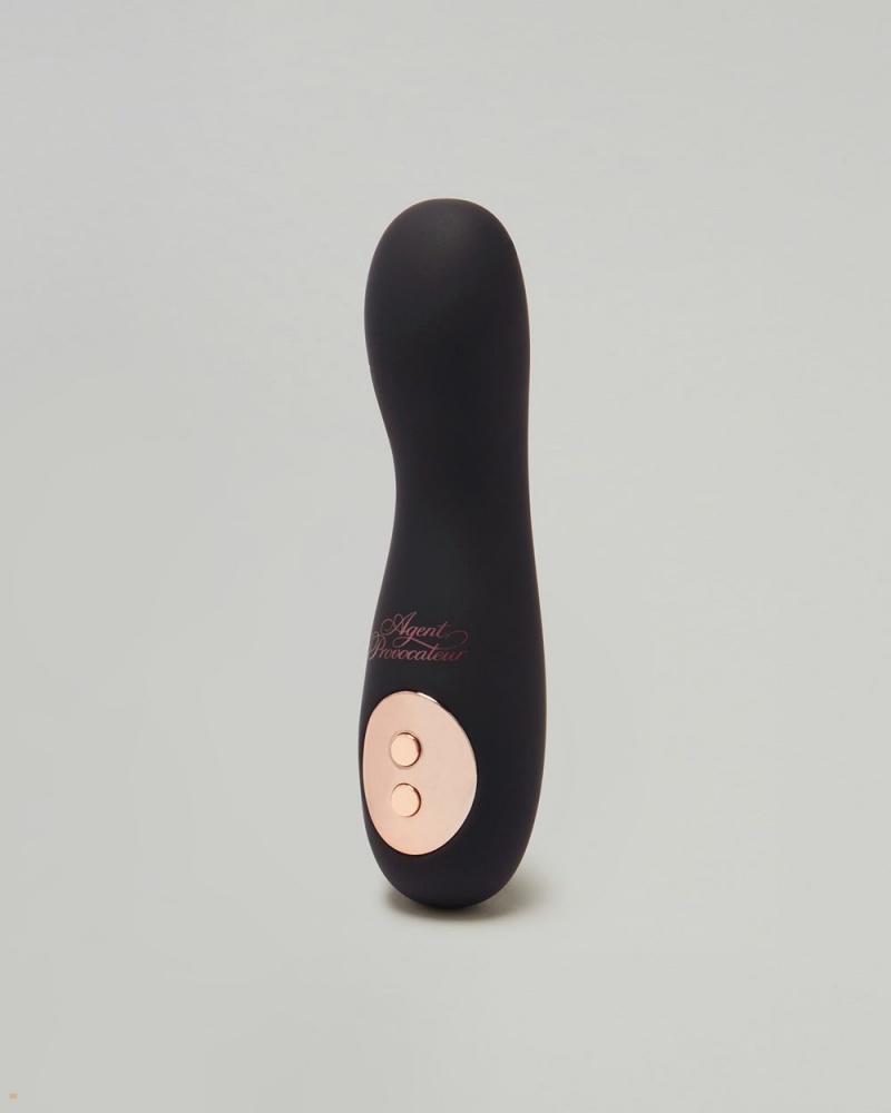 Agent Provocateur The Salsa Vibrator Women's Toys Black | BVOFMNS-59