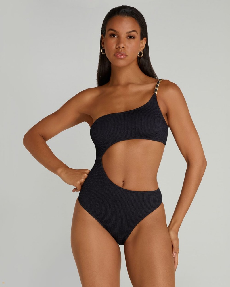 Agent Provocateur Tiaa Women's Swimsuits Black | BOKRUVS-62