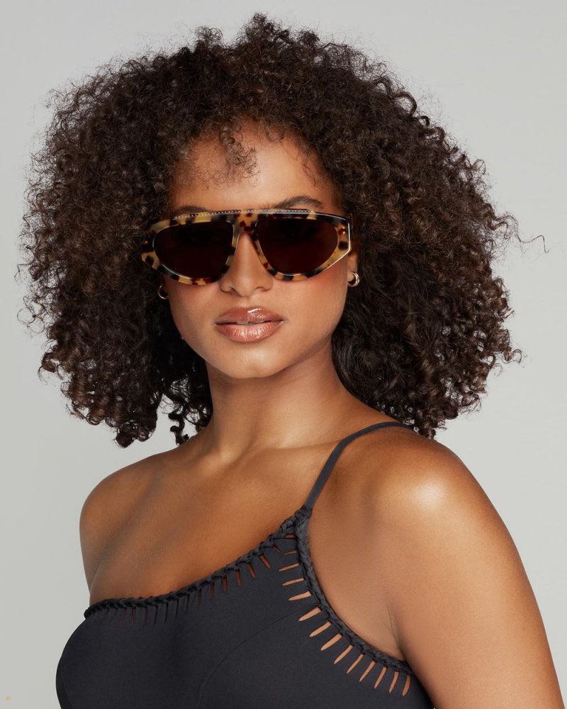 Agent Provocateur Tyrah Women\'s Sunglasses Black | STMUERN-37