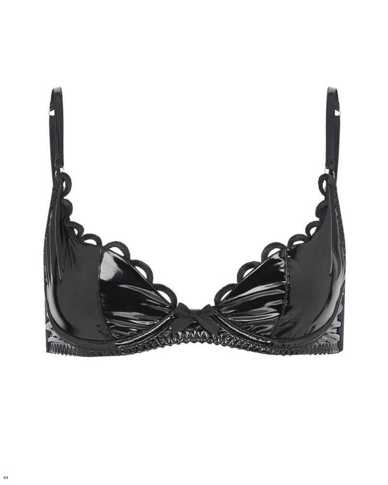 Agent Provocateur Zarya Demi Cup Women\'s Bras Black | NPYTQOS-41