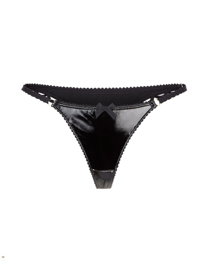 Agent Provocateur Zarya Women\'s Thong Black | BCZDMKY-10