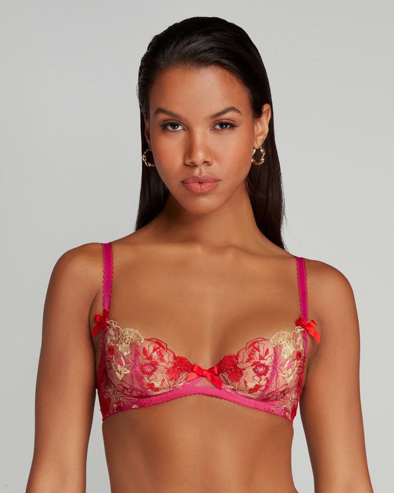 Agent Provocateur Zuri Plunge Underwired Women's Bras Multicolor | AGFCHDY-87